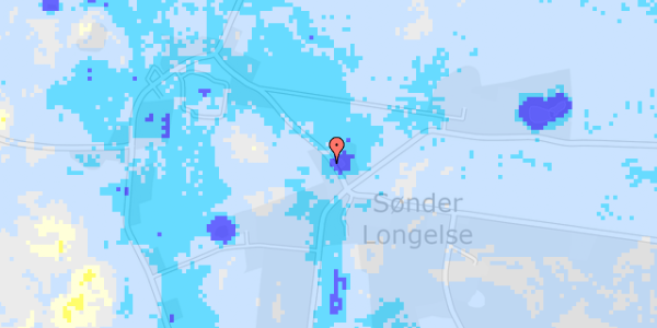 Ekstrem regn på Byvej 16