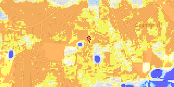 Ekstrem regn på Gl. Randersvej 49B