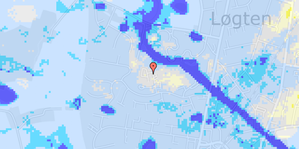 Ekstrem regn på Tronkærgårdsvej 218