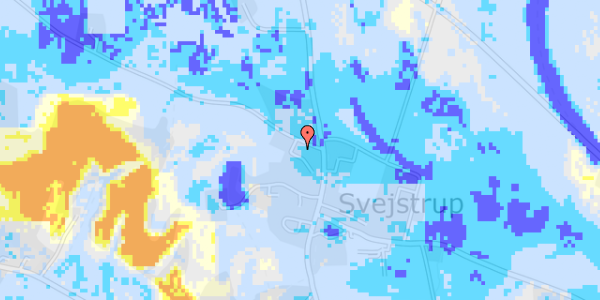 Ekstrem regn på Lundhøjsvinget 1