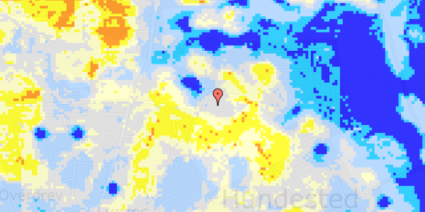 Ekstrem regn på Højmarksvej 1