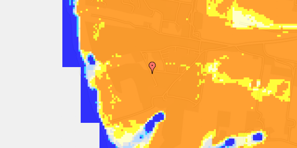 Ekstrem regn på Lynderup Strand 7