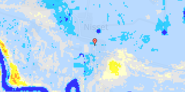 Ekstrem regn på Nisset Bygade 19