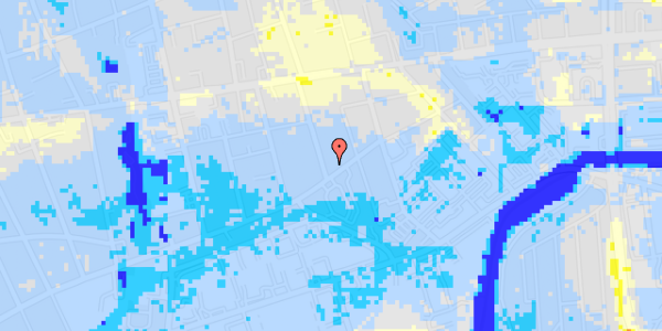 Ekstrem regn på Helgesvej 35, st. 