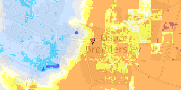 Ekstrem regn på Elmevej 72