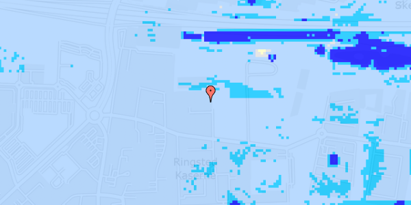 Ekstrem regn på Bataljonen 185