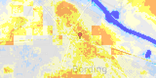 Ekstrem regn på Jernbanevej 2J