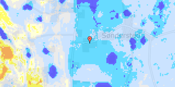 Ekstrem regn på Sønderstedvej 19A