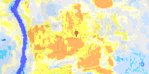 Ekstrem regn på Tandskovvej 17C