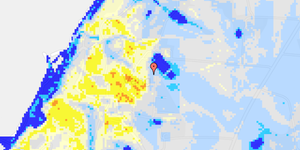 Ekstrem regn på Fuglebakken 15