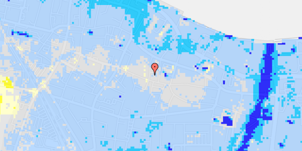 Ekstrem regn på Lille Nygade 9