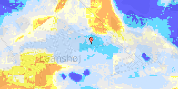 Ekstrem regn på Laanshøj Alle 47