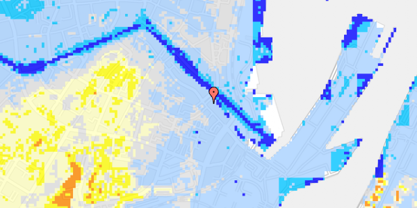 Ekstrem regn på Mindebrogade 5, st. 