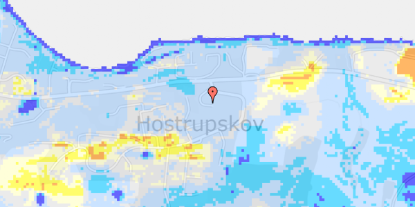 Ekstrem regn på Vingelhøjvej 2B