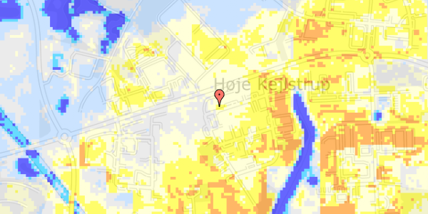 Ekstrem regn på Hagemannsvej 6A