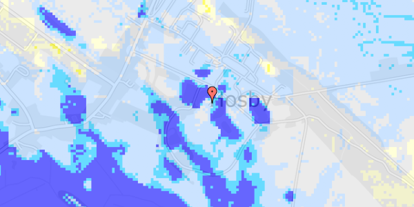 Ekstrem regn på Palsgaardvej 2C, 1. 