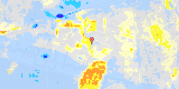 Ekstrem regn på Bygmarken 17