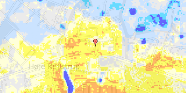 Ekstrem regn på Priorsvej 7B