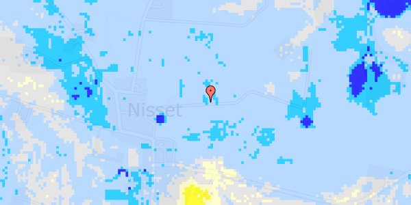 Ekstrem regn på Nisset Bygade 20