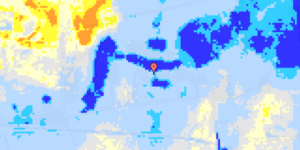 Ekstrem regn på Okavangovej 9