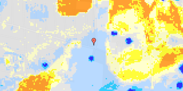 Ekstrem regn på Plutovej 2