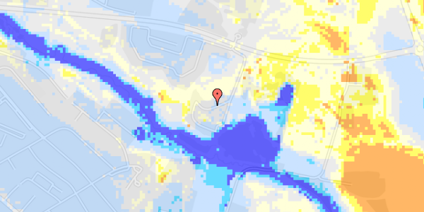 Ekstrem regn på Ågade 61