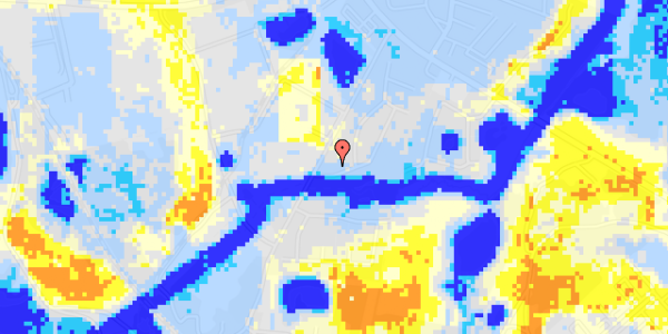 Ekstrem regn på Frugtlunden 3