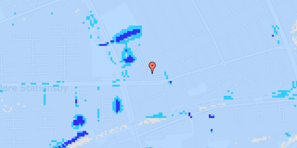 Ekstrem regn på Mellemvangsvej 4, 1. th