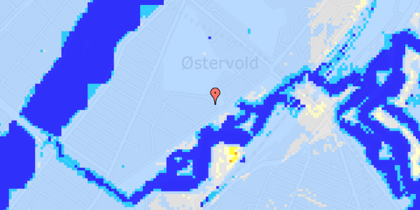 Ekstrem regn på Hjalmar Brantings Plads 1, 2. 