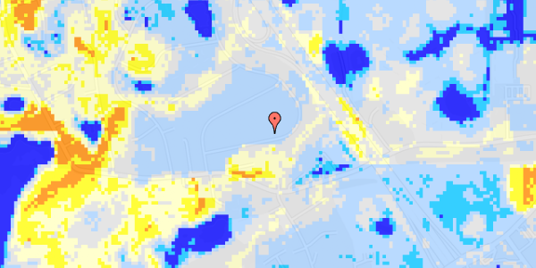 Ekstrem regn på Vejdammen 19