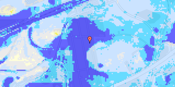 Ekstrem regn på Jakobstien 43