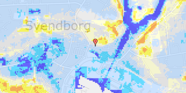 Ekstrem regn på Ørkildsgade 31