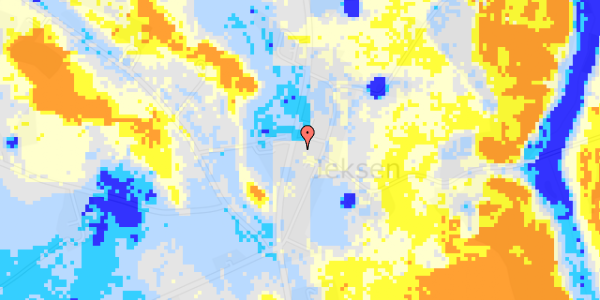 Ekstrem regn på Randersvej 106