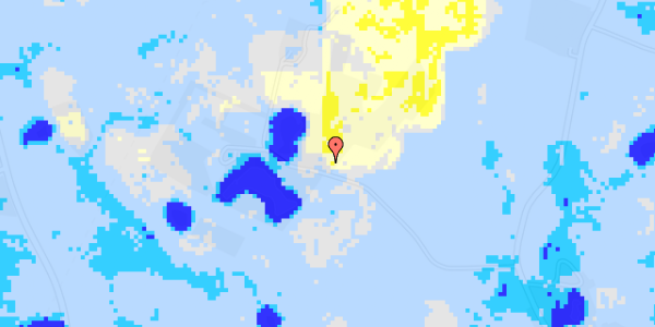 Ekstrem regn på Lysbjerg 1A