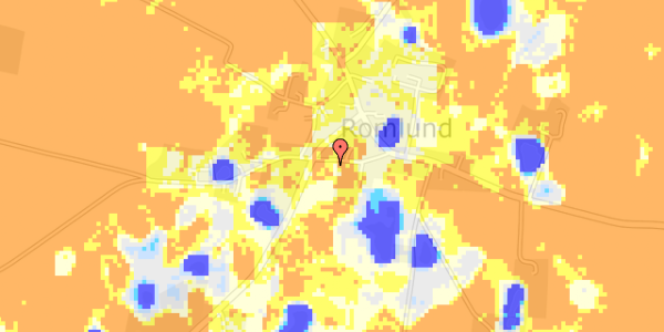 Ekstrem regn på Mølledalvej 5