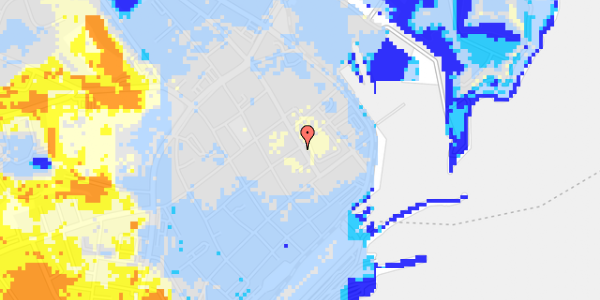 Ekstrem regn på Sct Olai Gade 42C, 1. 