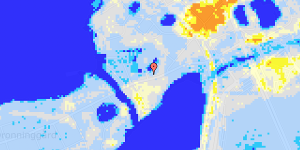 Ekstrem regn på Dronninggårds Alle 26A, . 2