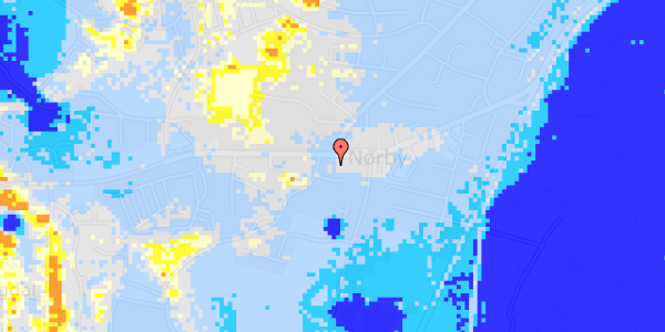 Ekstrem regn på Haralds Toft 2H