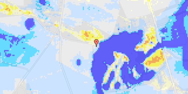 Ekstrem regn på Bjergevej 73C