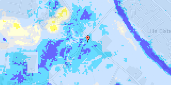 Ekstrem regn på Elstedvej 126