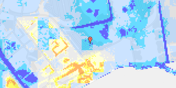 Ekstrem regn på Hf. Bergmannshave 72