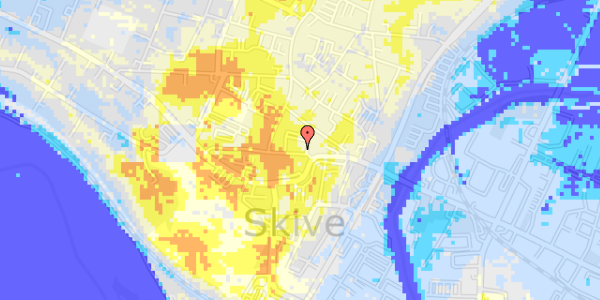 Ekstrem regn på Slotsgade 7, 2. 1