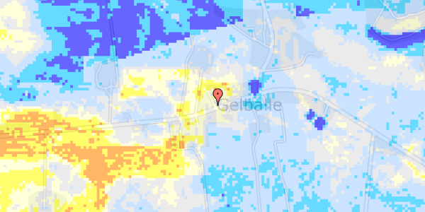 Ekstrem regn på Gelballevej 59