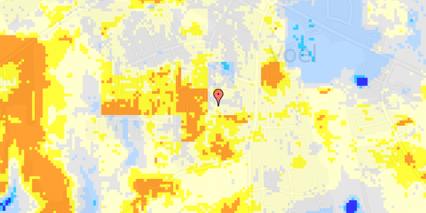 Ekstrem regn på Ingridsvej 20