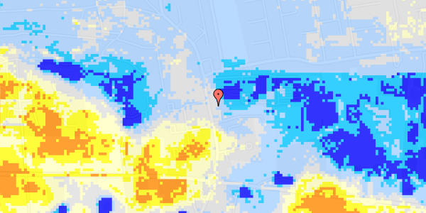 Ekstrem regn på Strandvejen 38