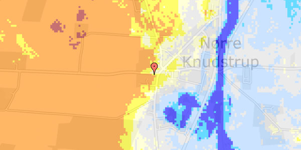 Ekstrem regn på Sangildvej 34