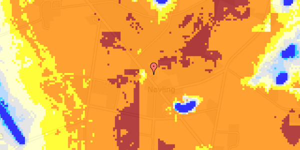 Ekstrem regn på Herningvej 39A