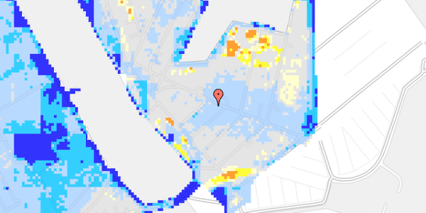 Ekstrem regn på Fyrtårnvej 14