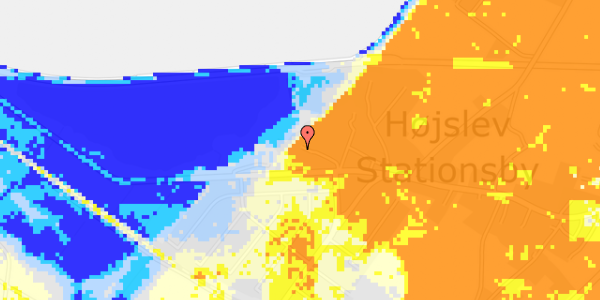 Ekstrem regn på Viborgvej 103