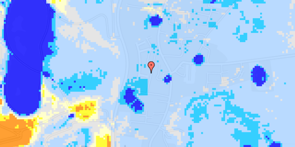 Ekstrem regn på Flintebjergvej 21